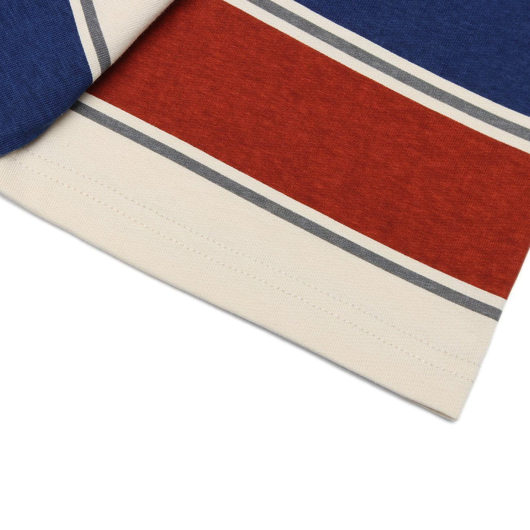 WLS Stripes Contrast Tee