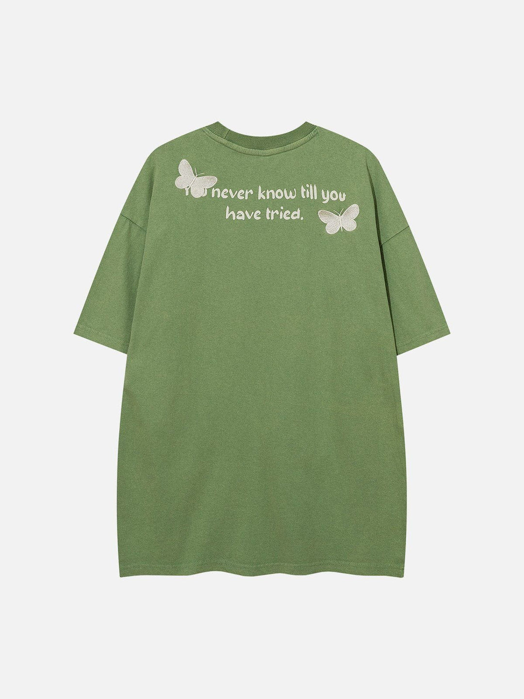WLS Vintage Butterfly Print Tee