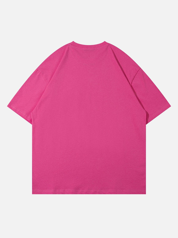WLS Hand Drawn Cartoon Character Graphic Tee