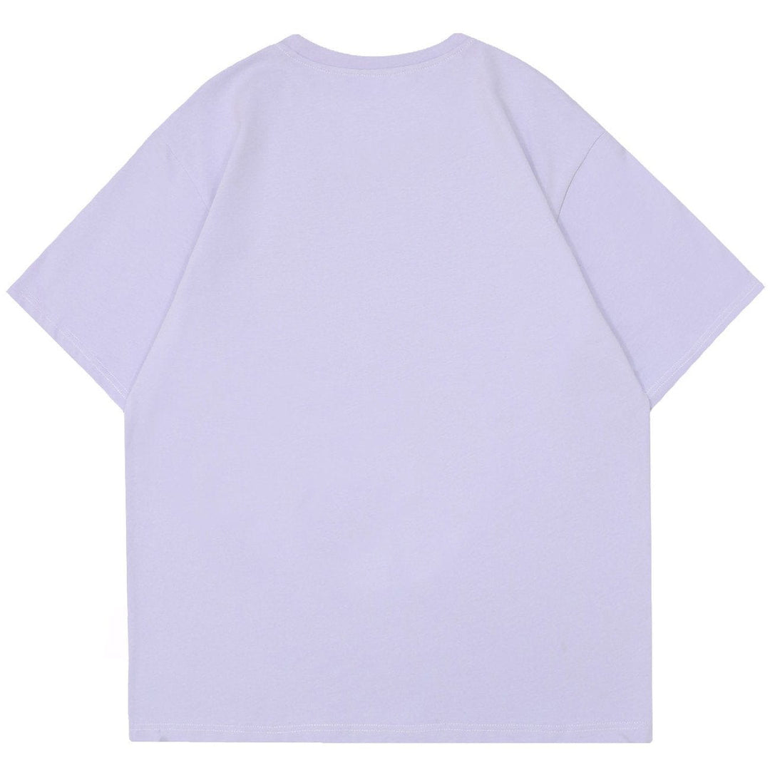 WLS Three Flowers Small Flower Graphic Tee