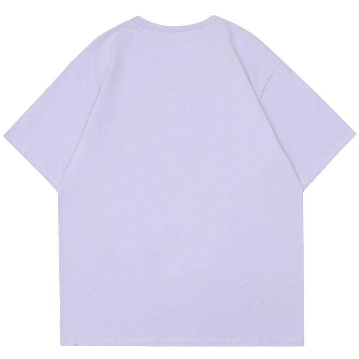 WLS Three Flowers Small Flower Graphic Tee