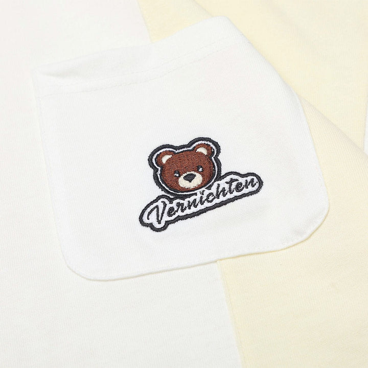 WLS Stitching Polo Collar Tee
