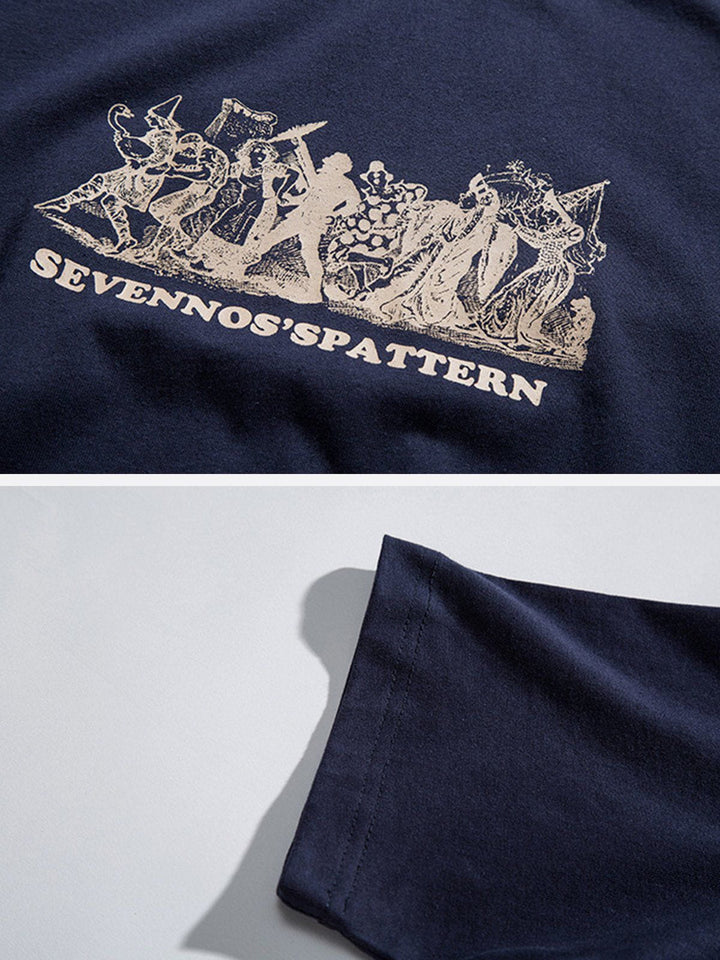 WLS Working Man Print Tee