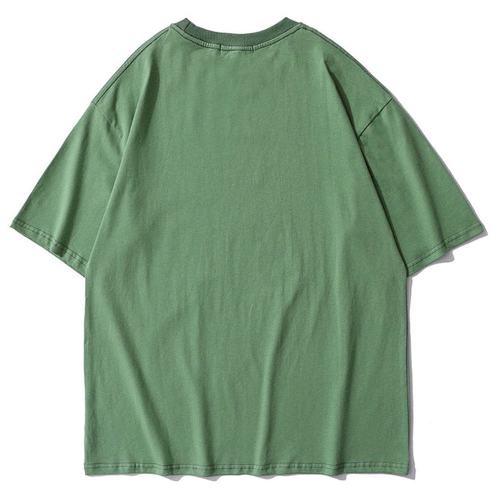 WLS Japanese Baseball Girl Graphic Oversized Tee
