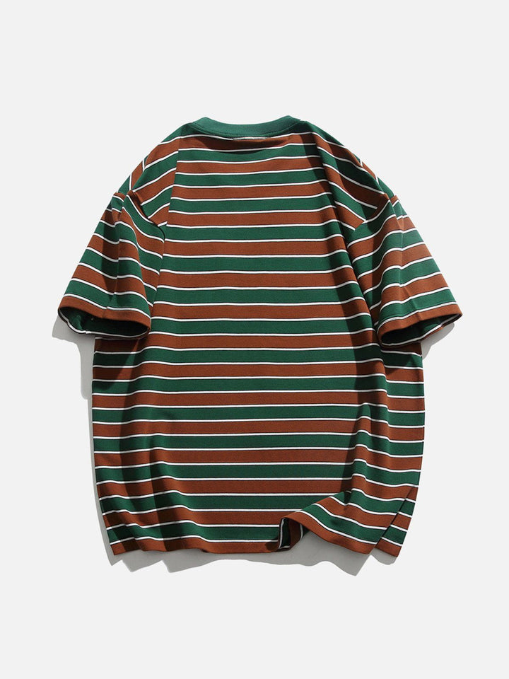 WLS Stripe 3D Embroidery Tee