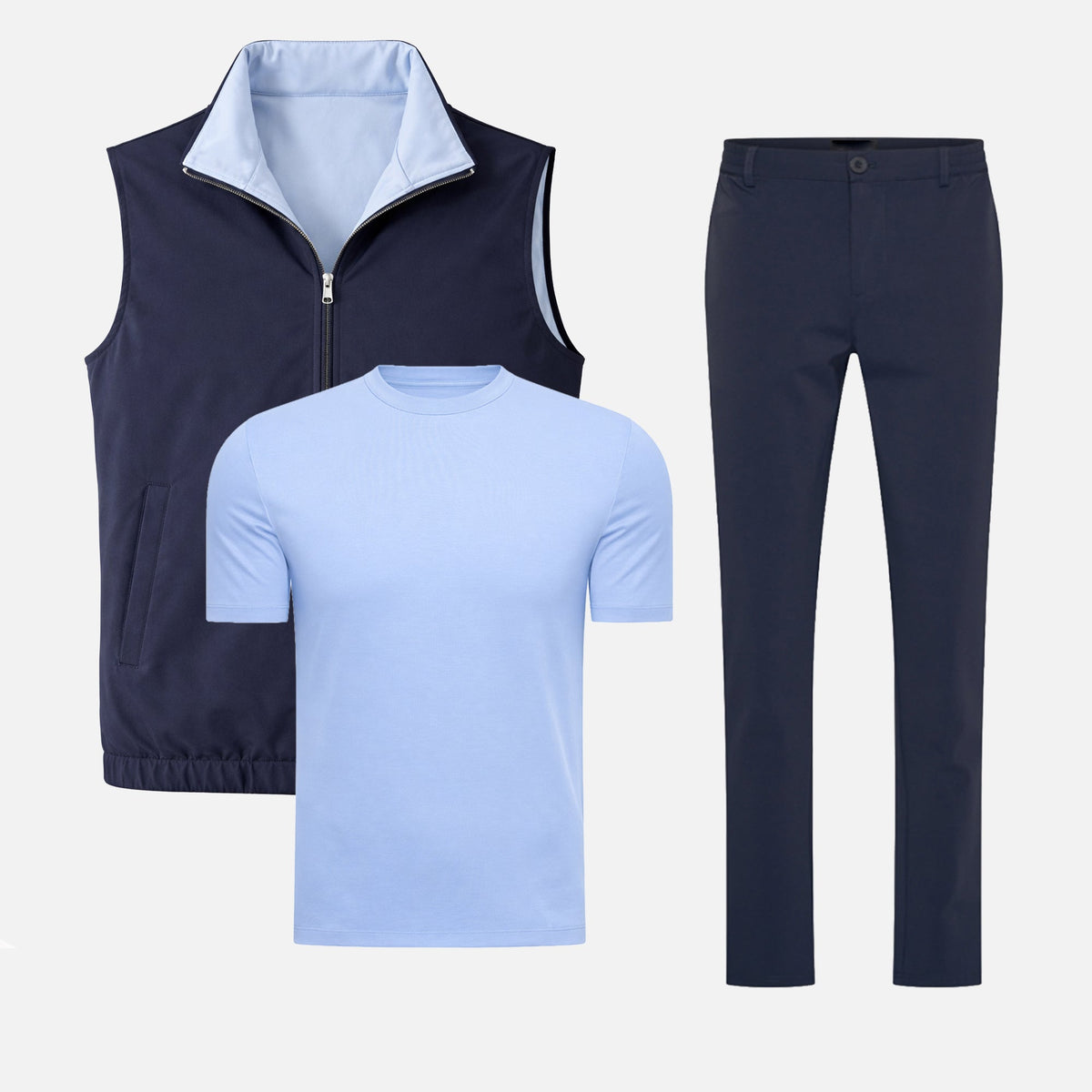 Reversible Baby Blue/Navy Bundle