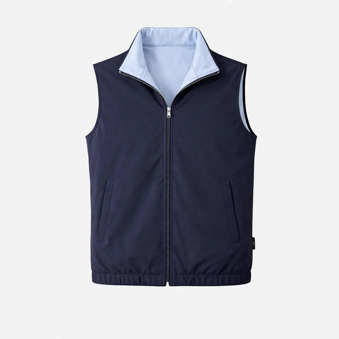 Verso Reversible Gillet Navy Bleu/ Baby Bleu