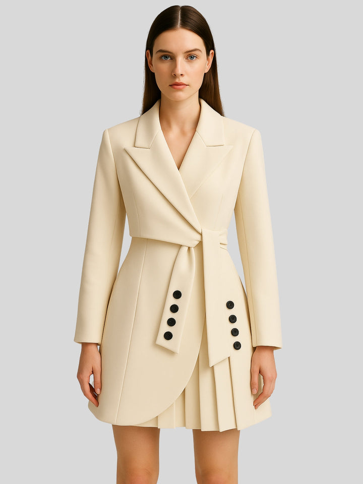WLS High-End Waist-Slimming Suit Dress Jacket