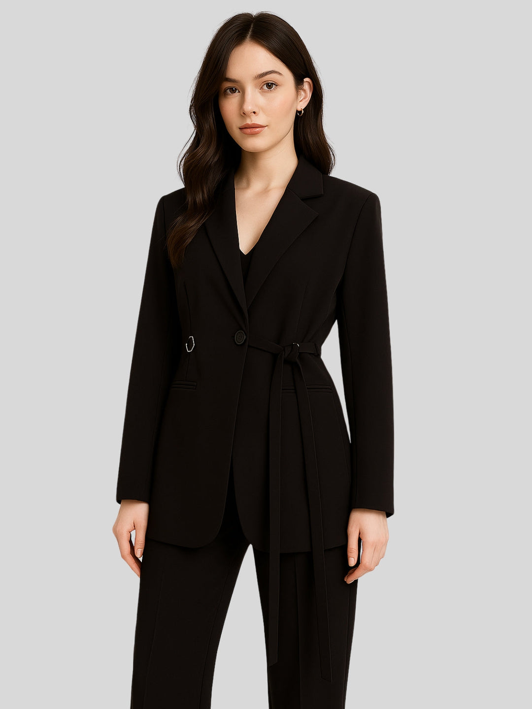 WLS Stylish Waist Slim Suit Jacket