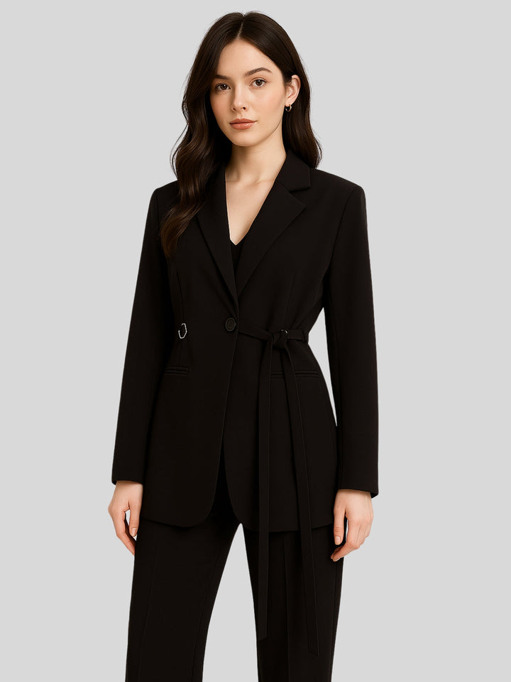 WLS Stylish Waist Slim Suit Jacket